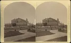 Stereobild, Horticultural Hall, Centennial International Exhibition 1876.