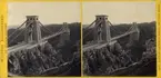 Stereobild av Clifton Suspension Bridge.
