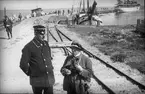 Ljusbild, fotografi från Nordiska arkitekturmötet på Gotland 1920.