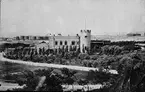 Skioptikonbild från A.W. Cronquists besök i Baku- oljedistrikt 1903.