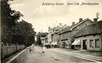 Falköping-Ranten. Parti från Järnvägsgatan.