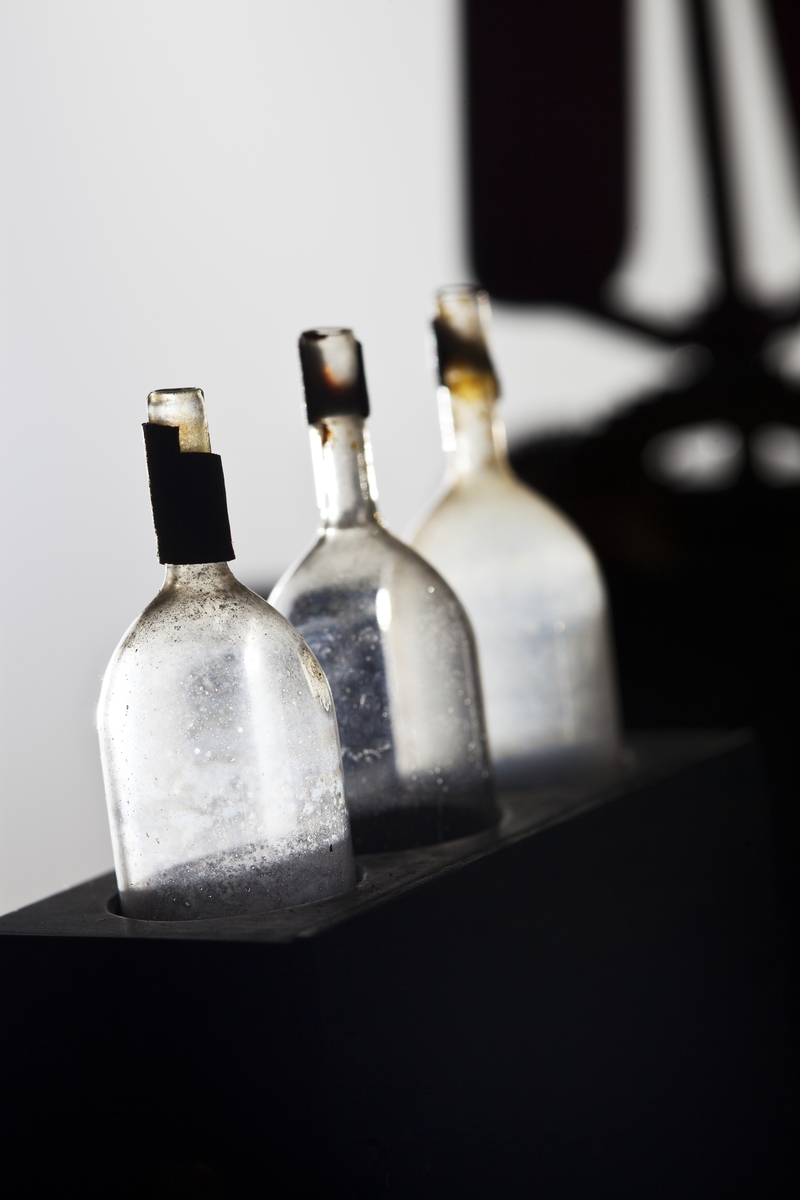 Fotoautomat "Bosco" för tillverkning av ferrotypier. Penningautomat för självfotografering.  Den fungerade på så sätt att det ljuskänsliga skiktet placerats i en profilerad plåtbricka som på samma gång var framkallningsskål och sedan ram för fotografiet. I automaten exponerades bilden i lodrätt läge och framkallades sedan med vätskor som portionerades ur behållare. Efter tre minuter var ferrotypen klar och matades ut ur apparaten. Den behövde torka ytterligare och fick enligt anvisningarna inte utsättas för starkt ljus förrän den var torr. Bilden mätte 60x83 mm och levererades i ett etui av papper. Plåtbrickan hade påtryck av reklam och information på baksida och kanter.
Tillbehör: Sockel med 2 st. metallådor för plåtar, 10 st. plåtar ("W.H.C Bernitt Original Bosco Platte Hamburg 23 ...), överdel med kamera, mekanism, mekanism för framkallning m.m. nyckel till verket.