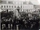 Invigning av torgbrunnen 29/8 -1931.