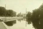 Borås Mekaniska Gummiväveri.
Med fotografiet kom fotografen på 4:e plats i Svenska Turistföreningens Fotografiska Pristäflan1902.