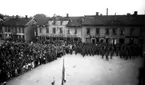 Svenska flaggans dag på Stora torget.