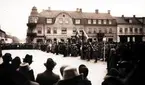 Svenska flaggans dag på Stora torget.