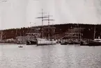 Karlsviks Sågverk, Sundsvall, 1898. Bild från tidskriften Hemmets bildmaterial.