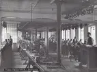 Halda Fickursfabrik i Karlshamn, 1904. Bild från tidskriften Hemmets bildmaterial.