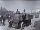 10 hk, 2 cyl. Daimler lastvagn för 5000 kg belastning. Levererad till Holmens Bruk, Norrköping 1903.