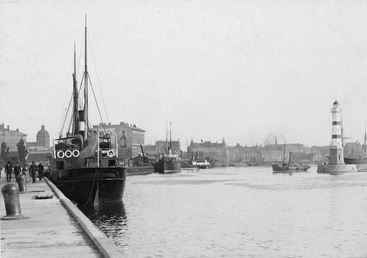 Malmö hamn, troligen 1900-tal.