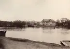 Carl Gustafs Stads Gevärsfaktori, Eskilstuna, och slussen.