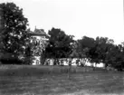 Grolanda kyrka efter åsknedslaget i tornet 1918.