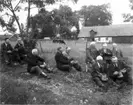 Byalag Jättene 1961. Personer Erik Darius, Gilbert Larsson, Backg.  Tage Lindqvist, (Korvagården) Folkagården, (Ängaledet?) Ragnar Larsson, Backg. Anders Vilhelmsson, Skatteg. Herman Larsson, Bosg. Karl Svensson (Svenne-Karl), Sven Larsson, Bosg. Gustav Henriksson, Jäppag. Linnar Andersson.