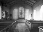 Interiör av Brismene kyrka.