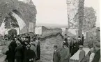 Guidning av klosterkyrkan 24/8 1935.