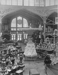 Industripalatset vid Industriutställningen i Kungsträdgården