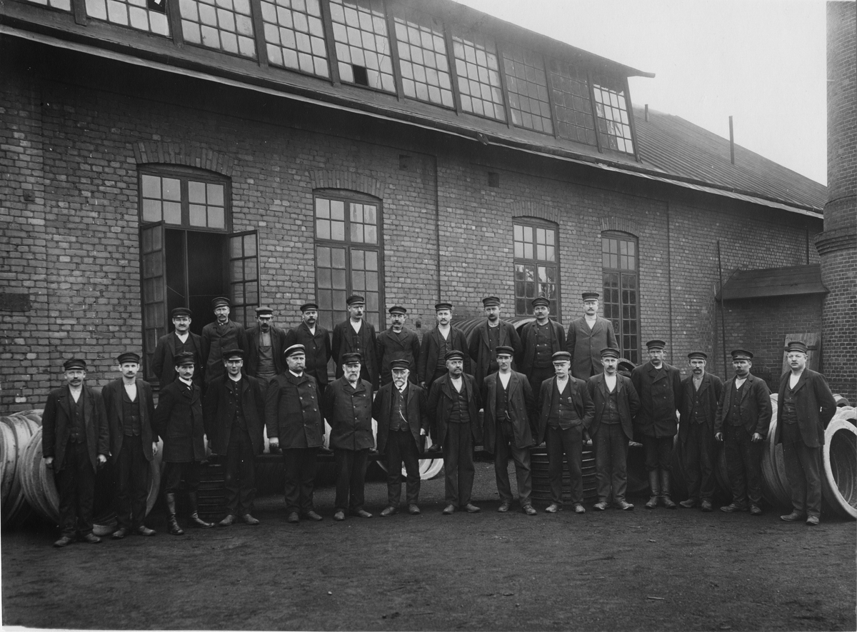 Surahammars Bruk. Verkmästare och förmän, 1917.