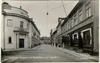 Storgatan vid Sparbankens nya byggnad.