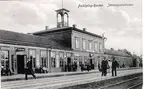 Falköping-Rantens järnvägsstation.