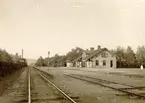 Falköpings Stads station. Falköping södra