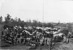 Torgmarknad i Fagersta 1910.