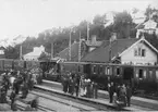 John Ericssons stoft vid Gnesta station, påväg från Stockholm till Filipstad.