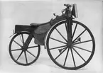 Kopia av den första cykeln med pedaler, som 1850 byggdes av instrumentmakare Fischer i Schweinfurt.