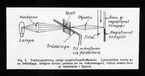 Skioptikonbild från Institutionen för fotografi vid Kungliga Tekniska Högskolan. Använd av professor Helmer Bäckström som föreläsningsmaterial. Bäckström var Sveriges första professor i fotografi vid Kungliga Tekniska Högskolan i Stockholm 1948-1958.
Tonfotografering enligt longitudinalförfarande. Ljusventilen består av en trådslinga, belägen mellan polerna av en elektromagnet, vilken senare dock ej intecknats i figuren.
