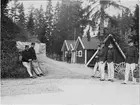 Elever vid KTH:s avd för väg och vattenbyggnadskonst vid Laxön 1893.