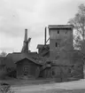 Björsjöhyttan i Västerbergslagen, sett från landsvägen, 1940.