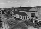 Morgårdshammars Mekaniska Verkstad. Gjuteriet och flaskgården.