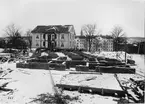 Södertälje Kanal. Ombyggnaden. Rimbertska husets flyttning.