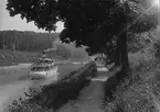 Södertälje Kanal. 1924. Före utvidgningen.