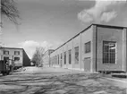 Bultfabriks Aktiebolaget i Halstahamma. Östra fabriken från söder 1943.