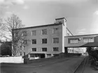 Bultfabriks Aktiebolaget i Halstahamma. Östra fabriken från norr 1943.