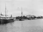 Hamnen i Karlstad 1903.