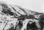 Salpeterfabrik vid Rjukan i Norge.