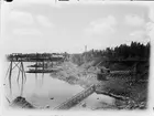 Riddarhyttans järnbruk. Bäckegruvans anrikningsverk 1920.