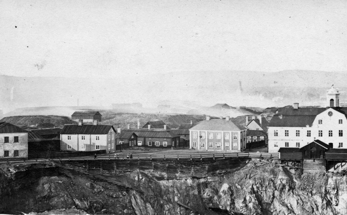 Falu koppargruva. Stöten, 1870-tal.