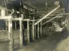 Sättmaskinen i västra anrikningsverket vid Norbottens Malmförädlingsfabrik på Svartön i Luleå i augusti 1910.