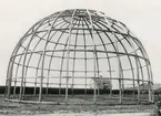 Stommen till planetariet vid Stockholmsutställningen 1930. Tillverkad av AB Fribärande Träkonstruktioner i Töreboda.