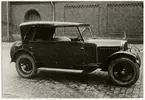 Automobil av märket Voisin. Ägare: Arkitekt T. Rydberg, Stockholm.