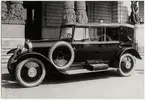 Automobil av märket Voisin. Ägare: Doktor H. von Eckerman, Ljusne.