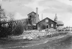 Hyttan vid Spännarehyttan i Västmanland före 1910.