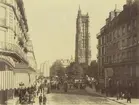 Tour Saint-Jacques vid Rue de Rivoli i Paris, 1886.