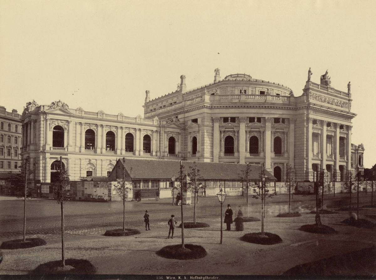 K.K. Hofburgtheater i Wien 1886.