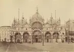 Markuskyrkan, Basilica di San Marco a Venezia, Venedig, 1886.