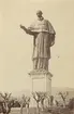 Staty av Carlo Borromeo i Arona, norra Italien, 1883.