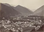 Ur album: Utländska Resan 1900 I. Vy över Salzkammergut.