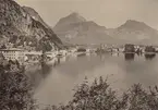 Ur album: Utländska Resan 1900 I. Riva vid sjön Gardasjön.